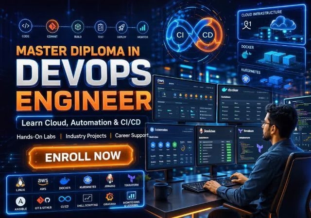 Six Months Master Diploma in DevOps Engineer