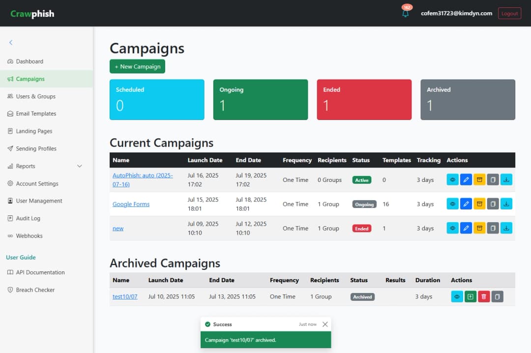 Campaign Core Feature