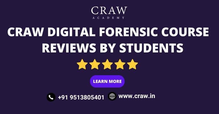 Craw Security Digital Forensics Course Reviews by Students