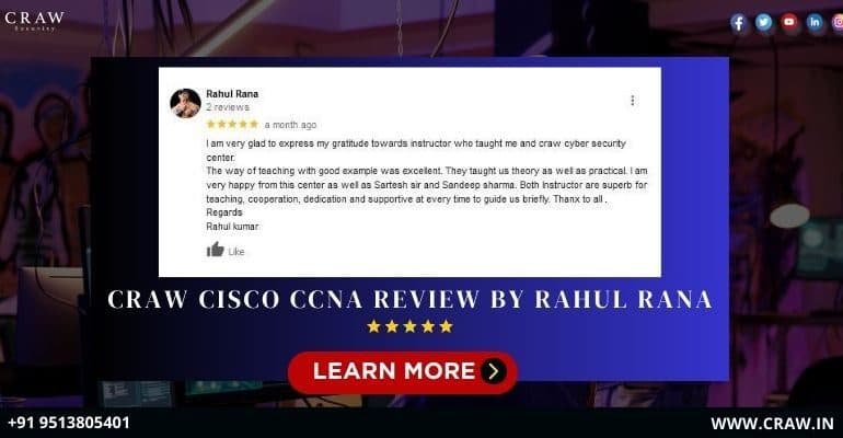 Craw IoT Course Review by Aman Sharma | IoT Certification Training Review