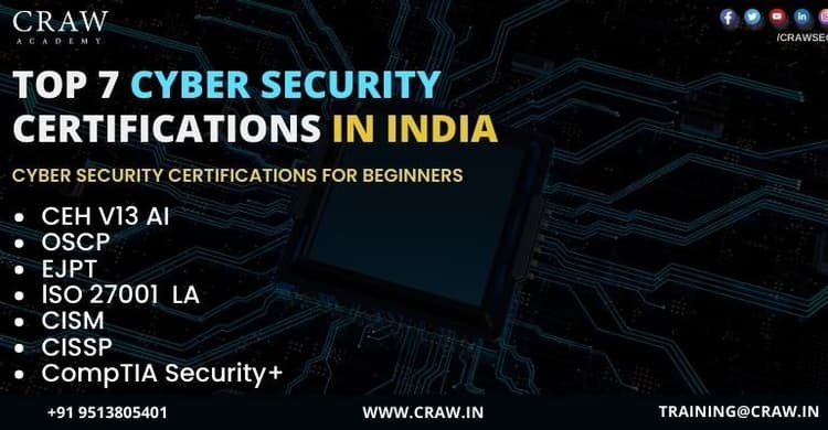 Top 7 Cyber Security Certifications in India [Latest 2026]