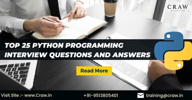 Top 25 Python Programming Interview Questions And Answers [2...