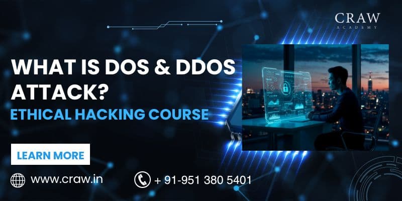What is DoS & DDoS Attack? Ethical Hacking Course | Denial of Services