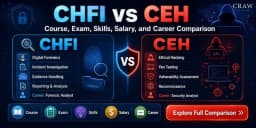 CHFI vs CEH: Course, Exam, Skills, Salary, and Career Comparison