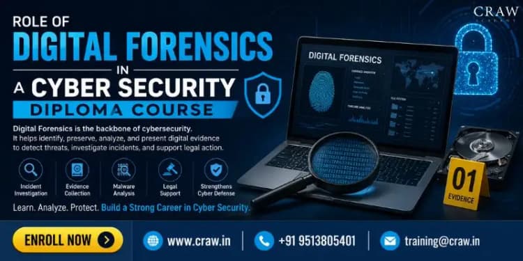 Role of Digital Forensics in a Cyber Security Diploma Course