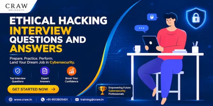 Top 30 Ethical Hacking Interview Questions & Answers (2026)