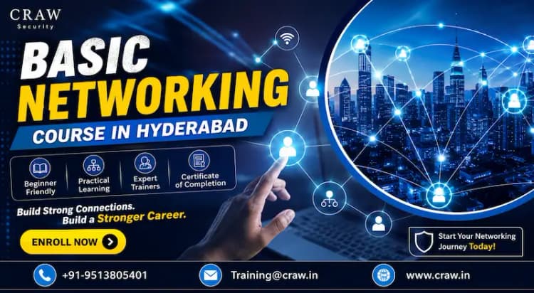 Basic Networking Course in Hyderabad [2026 Updated]