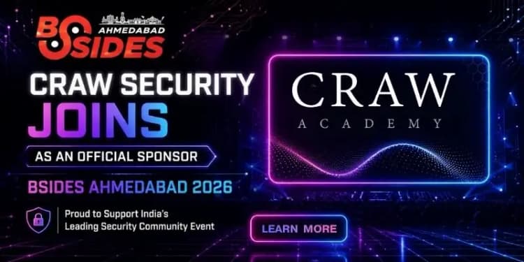 Craw Security Joins BSides Ahmedabad 2026 as an Official Spo...
