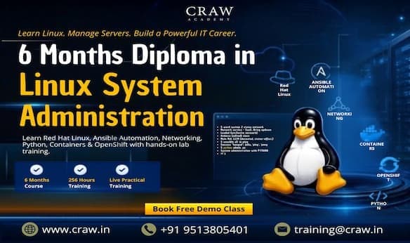 6 Months Diploma in Linux System Administration