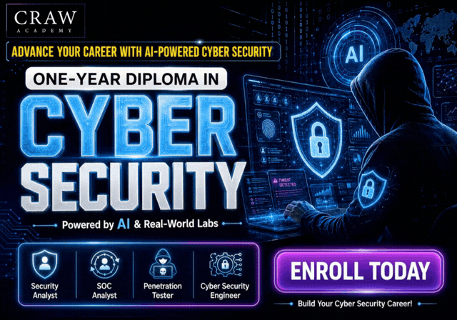 1 Year Cyber Security Diploma Course