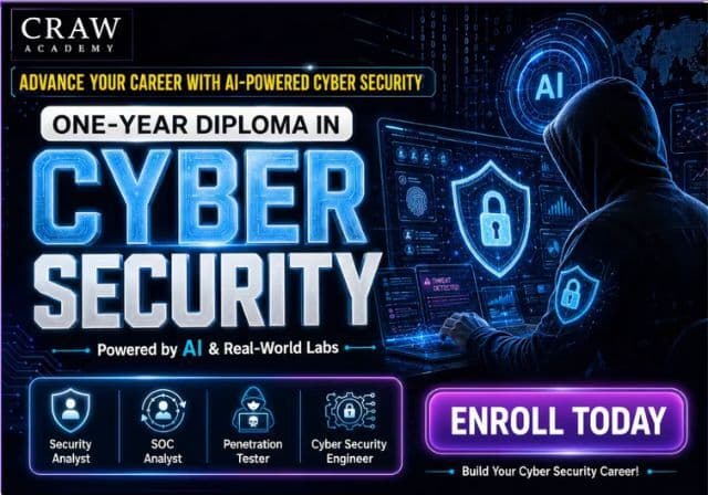 1 Year Cyber Security Diploma Course