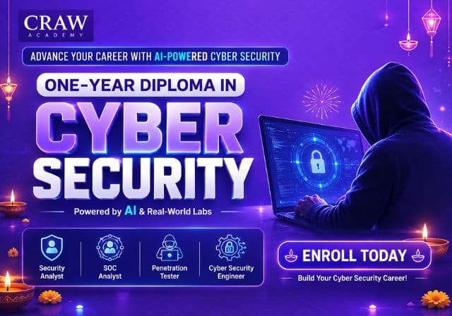 1 Year Cyber Security Diploma Course