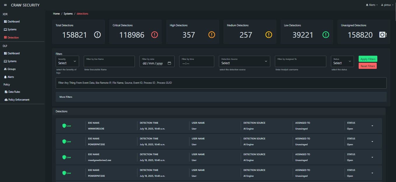 Real-Time Monitoring