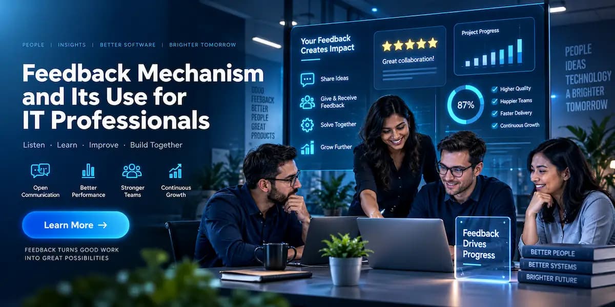 Feedback Mechanism and Its Use for IT Professionals
