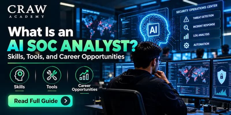 What Is an AI SOC Analyst? Skills, Tools, and Career Opportunities