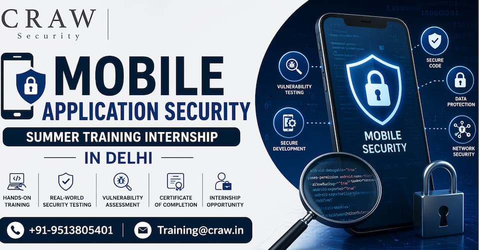 Mobile Application Security Summer Training Internship in Delhi