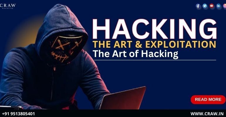 Hacking The Art & Exploitation | The Art of Hacking - Craw Security