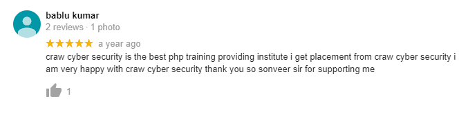 craw cyber Security Reviews