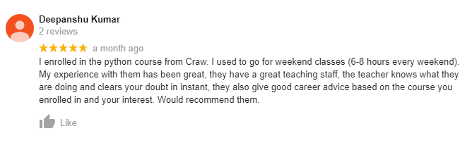 craw cyber Security Reviews