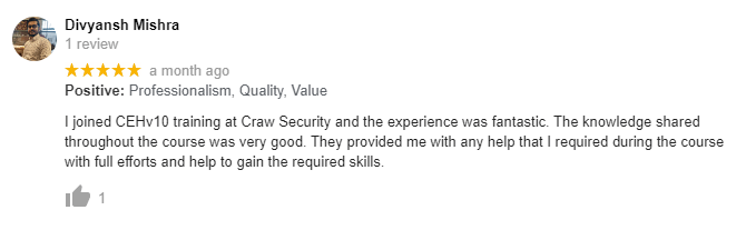 craw cyber Security Reviews