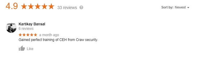 craw cyber Security Reviews