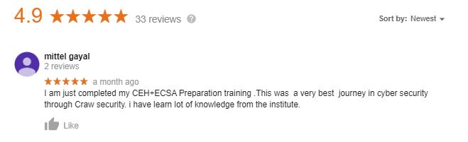 craw cyber Security Reviews
