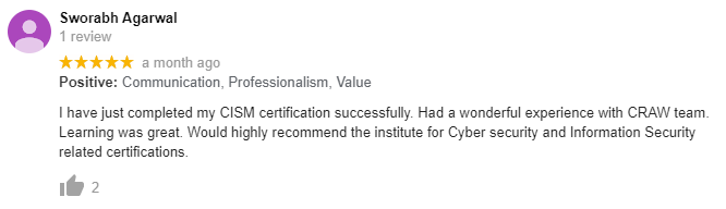 craw cyber Security Reviews