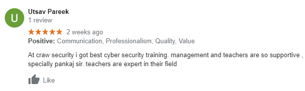 craw cyber Security Reviews