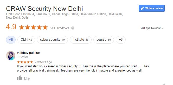 craw cyber Security Reviews