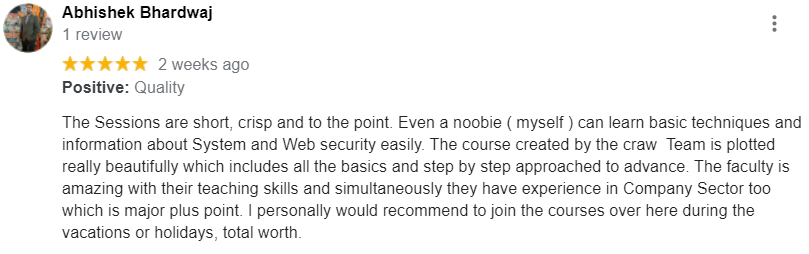 craw security google review craw security google review