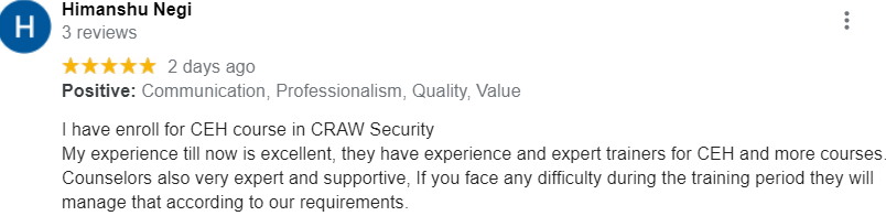 craw security google review craw security google review