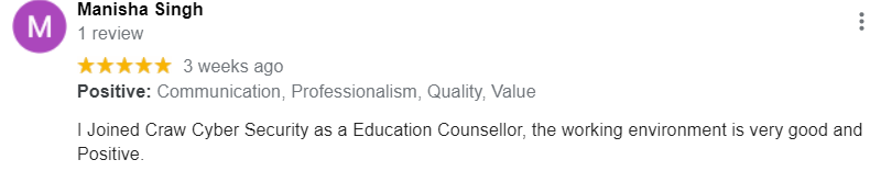 craw security google reviews