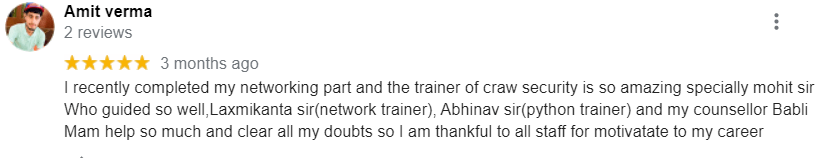 craw security google reviews