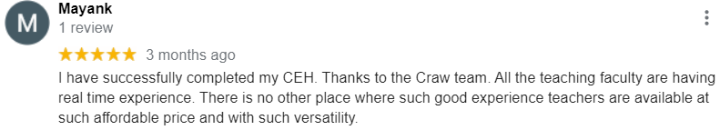 craw security google reviews 