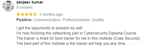 craw security google reviews 