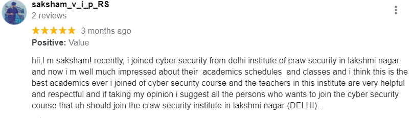 craw security google reviews 