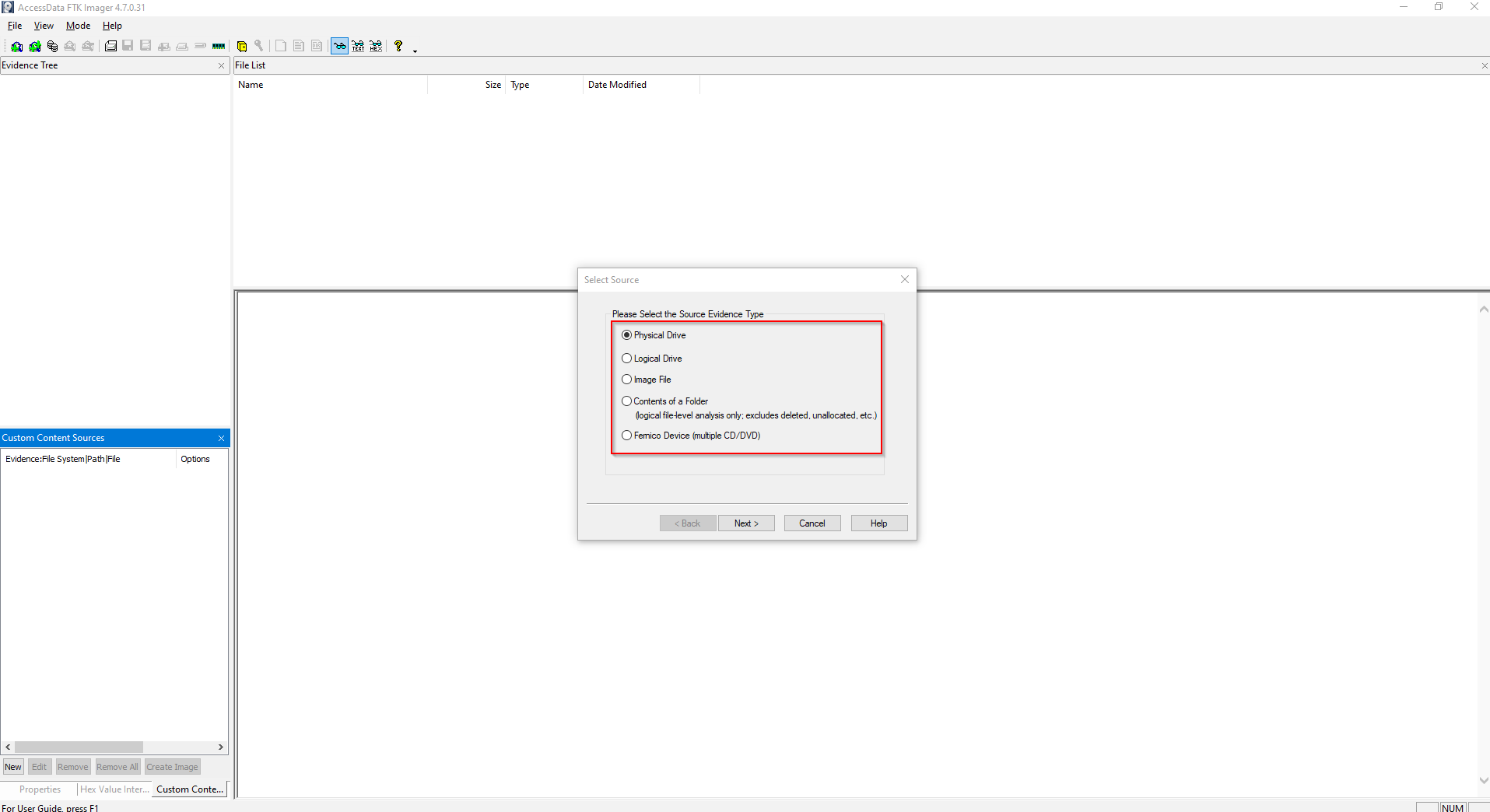 Physical Disk/ Partitions