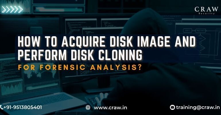 How to Acquire Disk Image and Perform Disk Cloning for fornsics analysis