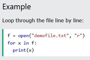 python file handling