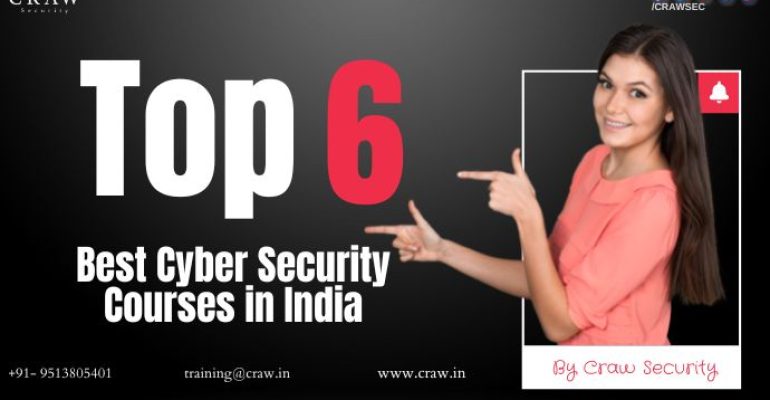 top 6 best cyber security course in India