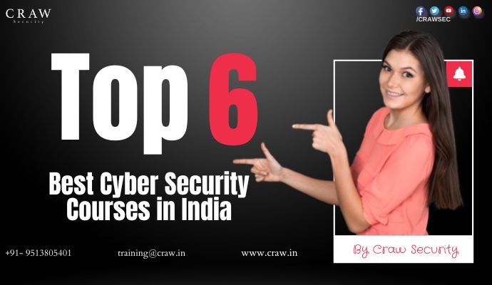 top 6 best cyber security course in India