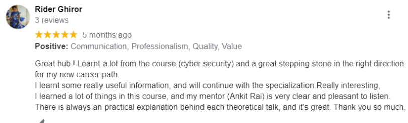 Cyber Security Student