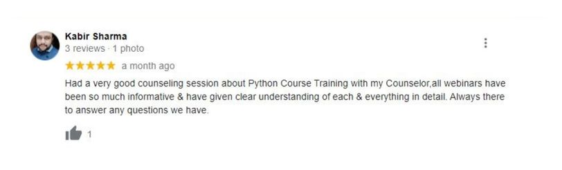 Python course training